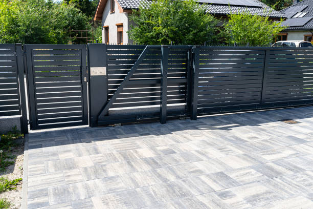 Residential Paver Driveway in Martins Additions, MD